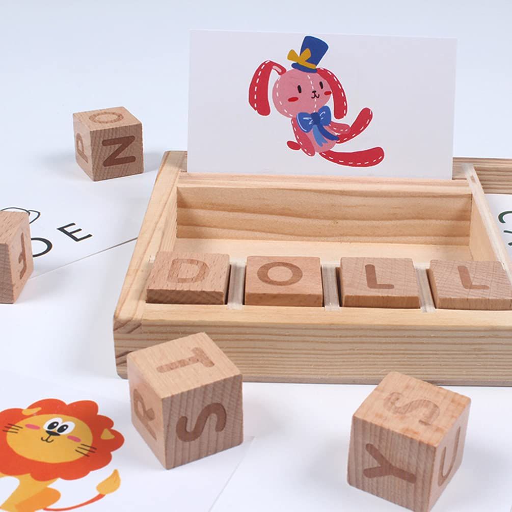 English Word & Alphabet Learning Puzzle