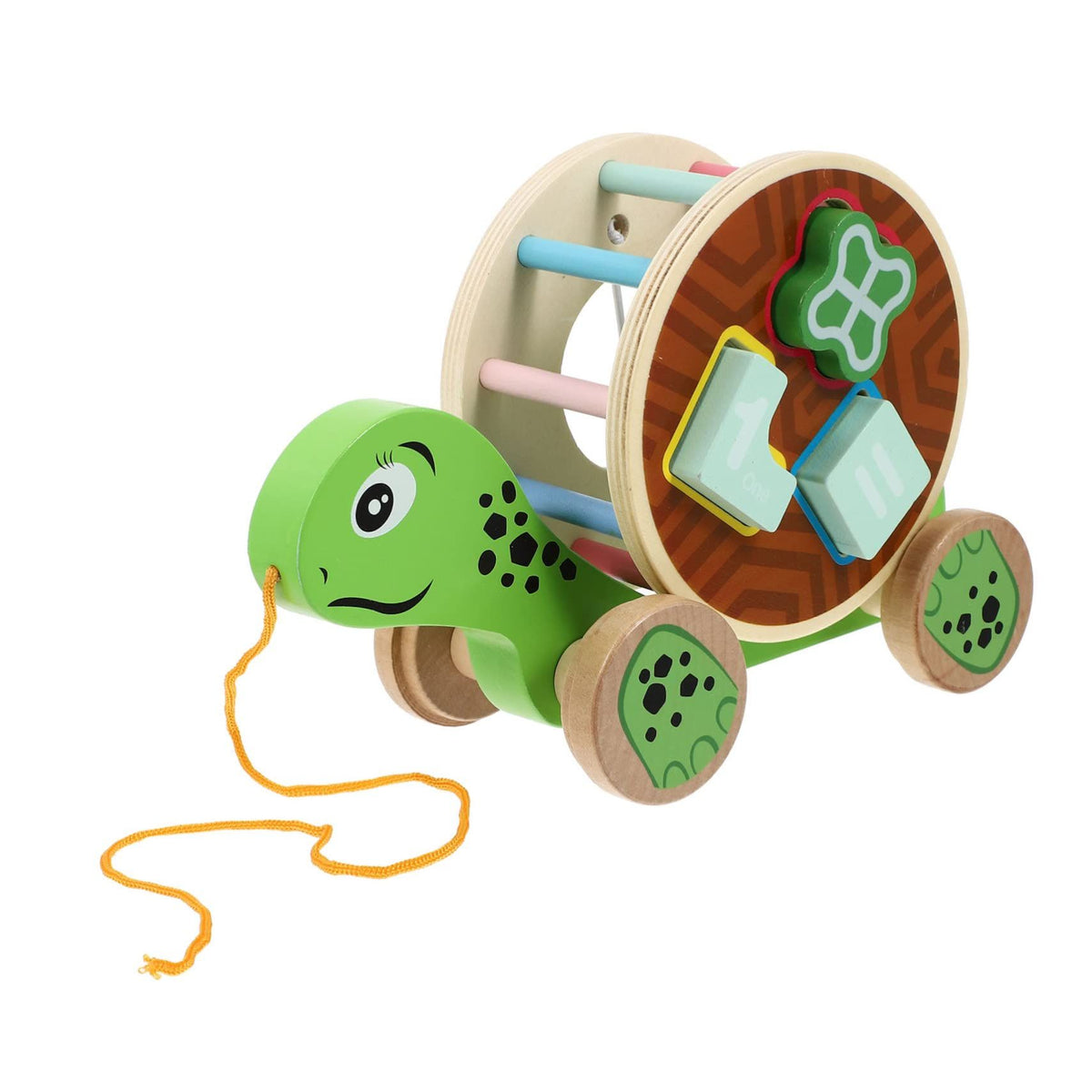 Wooden Pull-Along Shape Sorter Toy – product image 2