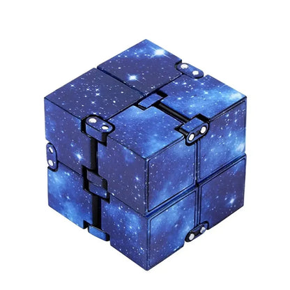 Infinity Cube Fidget Toy – Blue Starry Sky – product image 4