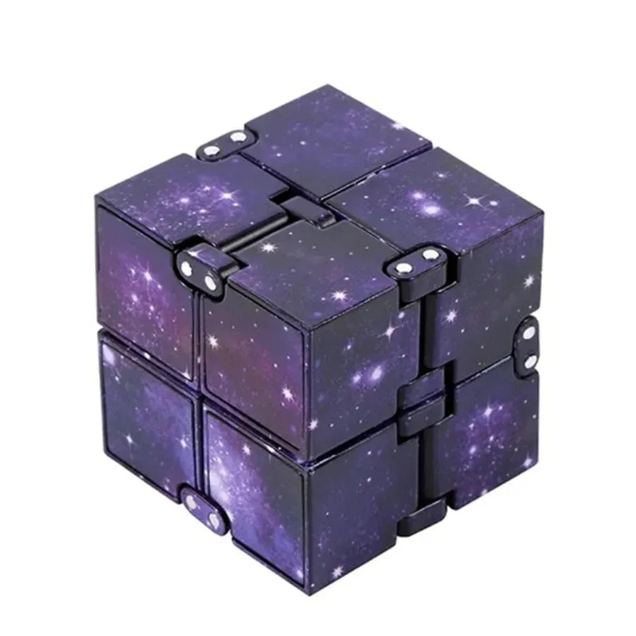 Infinity Cube Fidget Toy – Blue Starry Sky – product image 8