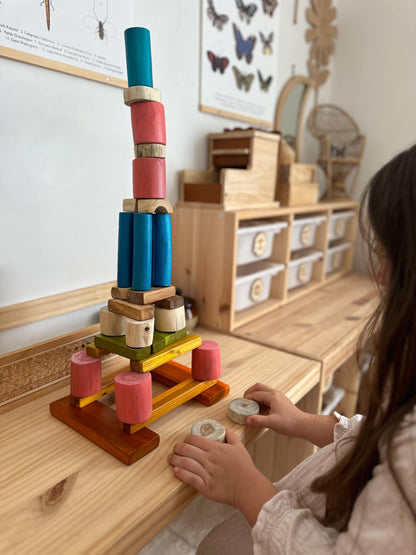 Colourful Tree Blocks