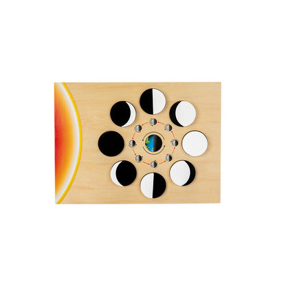 Lunar Phases Wooden Learning Puzzle