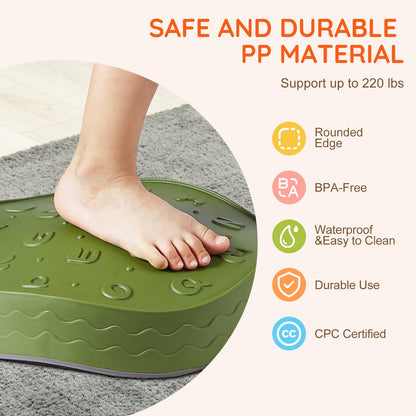 Kids Balance Stepping Stones Sensory Obstacle Course 6 PCS Outdoor Indoor