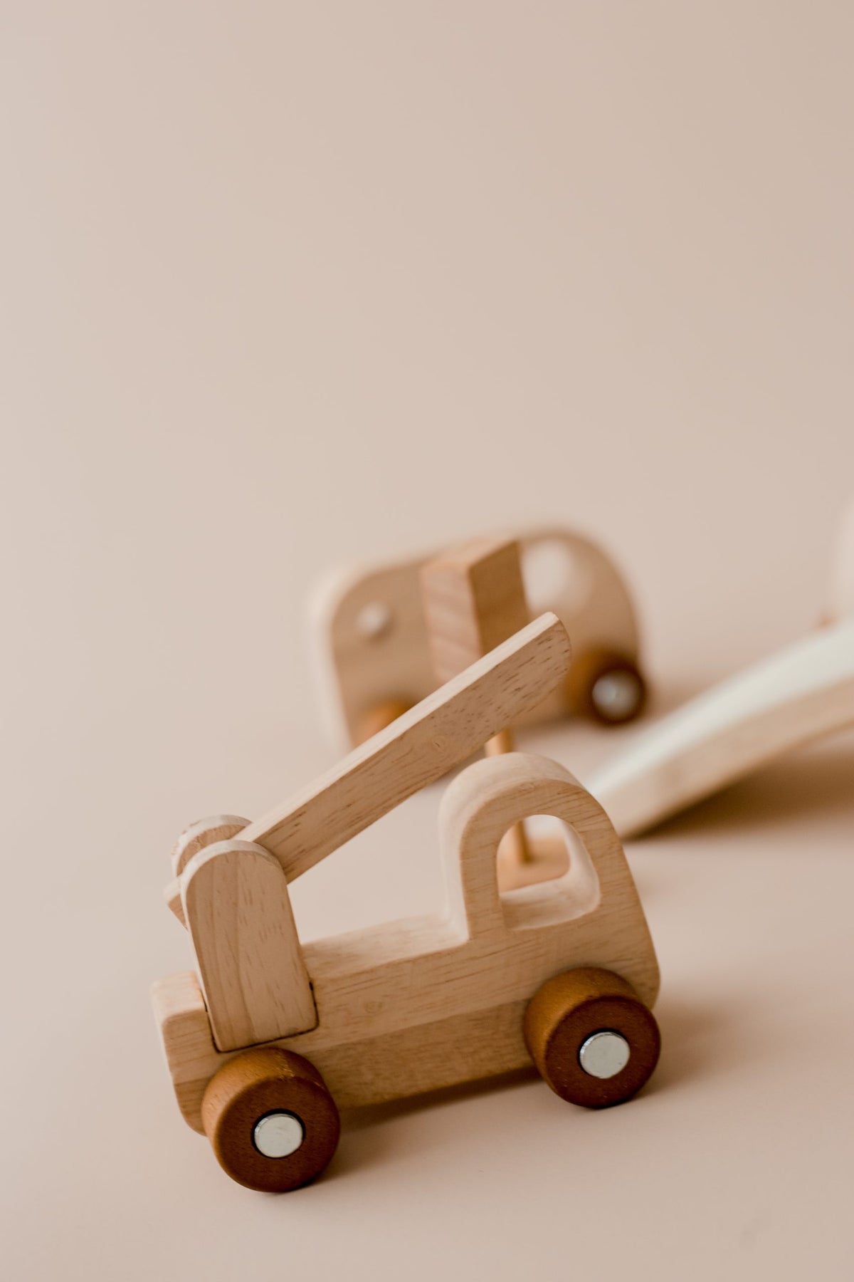 Vehicle Play Set | Wooden Cars, Signs & Garage