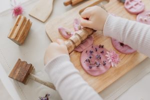 Wooden Playdough Kit | Montessori Fine Motor Play Set