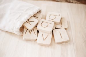 Word Building Kit | Wooden Literacy Learning Set