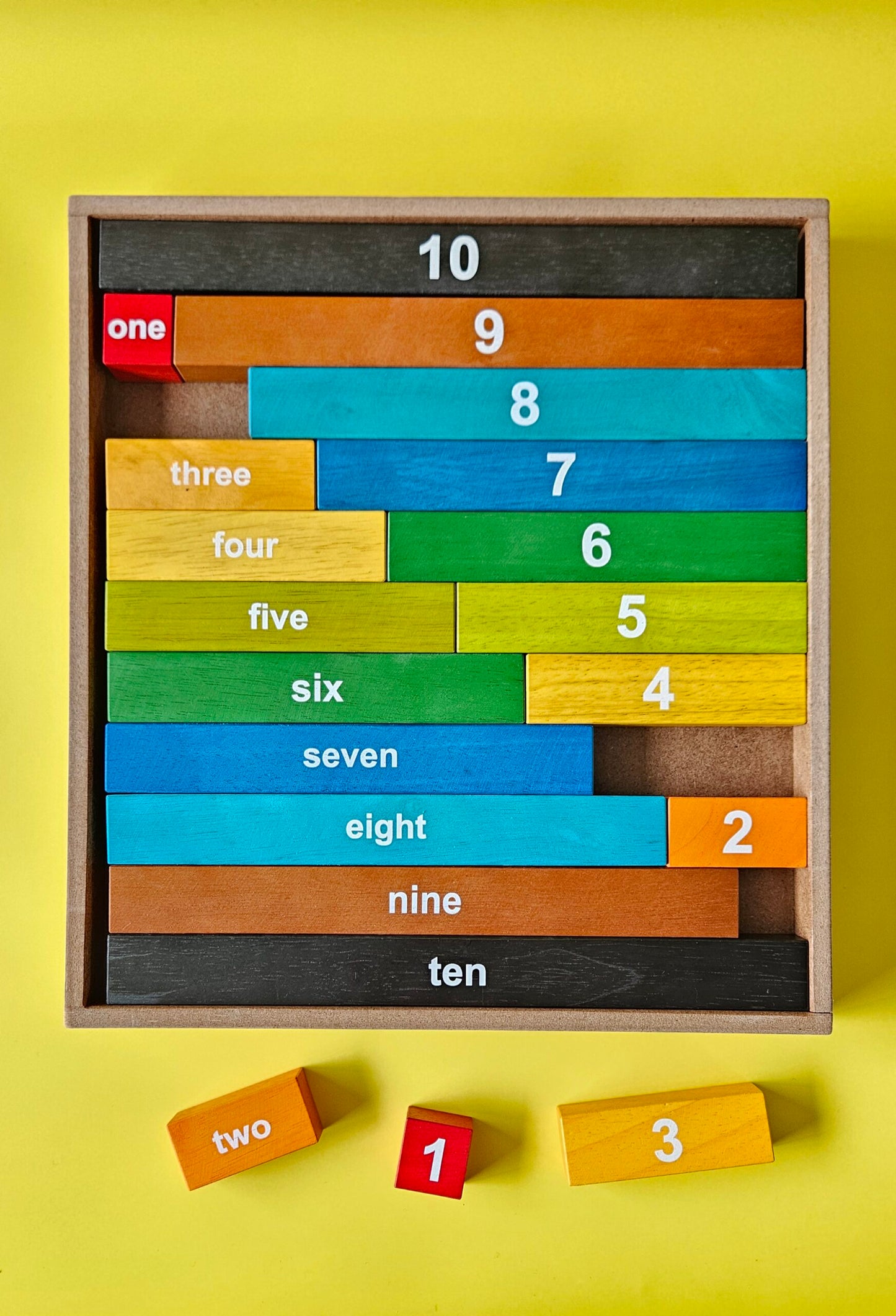Montessori Counting Rods