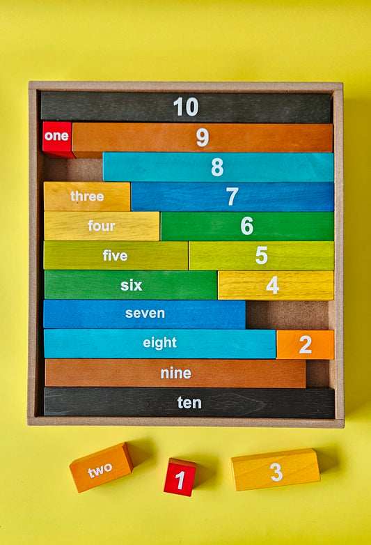 Montessori Counting Rods